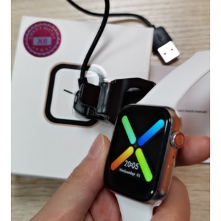 2021 IWO 13 Max X8 Smartwatch Bluetooth Call Stopwatch monitor de frequência (2)