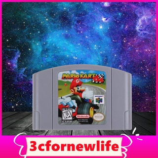Newlife Para consola De videojuego De cartas Nintend 64 N64 Mario Smash Bros