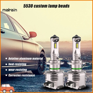 [Ma] Bombilla de faros delanteros de coche compacto 6000K resistente al calor bombilla de faros delanteros fácil instalación para automóvil