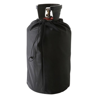 Gas Bottle Cover with Waterproof Coating Protective Propane Tank Cover Sun Shade Cover Tear-Resistant UV Resistant Gas Tank Cover with Drawstring
