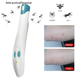 [afs] dispositivo antiprurético electrónico para picaduras de mosquitos repelente de mosquitos para aliviar la picazón: attractivefinestar