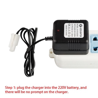 momo cargador inteligente portátil para batería ni-cd ni-mh de 7.2 v con enchufe ket-2p para rc juguetes remotos para coche (9)