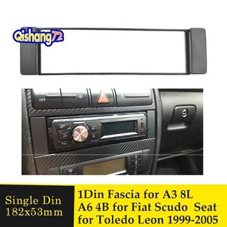 Fascia 1 DIN Marco Para-Audi A3 8L A6 4B Seat Toledo Leon Fiat Scudo Stereo Facia Placa Dash CD Trim Radio Cover