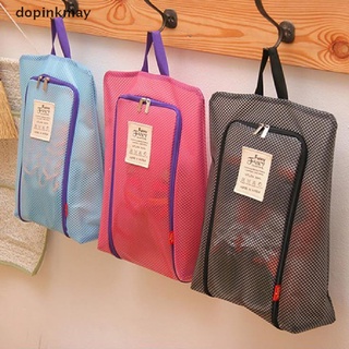 dopinkmay 1pc portátil impermeable bolsa de zapatos de viaje con cremallera vista ventana bolsa organizador de almacenamiento cl