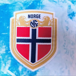 2021-22 camiseta azul fuera de Noruega (5)