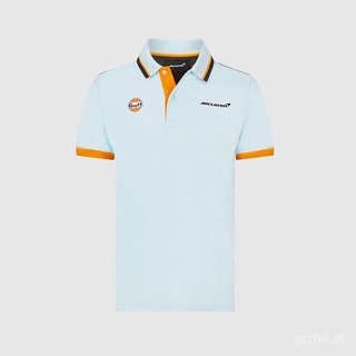 Nuevo F1 McLaren Team Manga Corta Polo De Los Hombres De Secado Rápido Camisa De Vc6q