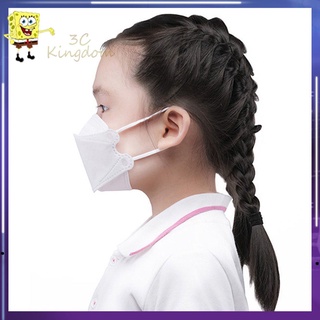 Máscara de 10pzas/bolsa Kf94 para niños desechables mascarilla Boca Máscara Máscara a prueba de polvo *Wholesale^ (8)