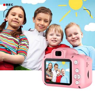 2 pulgadas hd pantalla recargable digital mini cámara niños lindo cámara niño juguetes fotografía al aire libre (6)