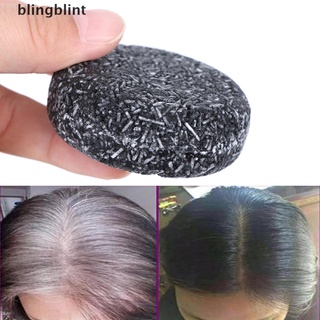 [blingblint] tratamiento de tinte de color de cabello carbón de bambú limpiar jabón barra de jabón negro champú