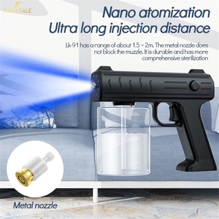 Lk-91 USB Blu-ray carga inalámbrica atomizante pistola de desinfección pistola de pulverización cuento de hadas