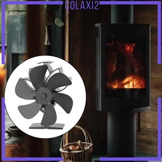 [COLAXI2] 6 cuchillas electrosin calor alimentados con chimenea ventilador soplador de aire ventilador silencioso