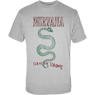 Nirvana Serpent S , M , L , Xl Camiseta De Plata