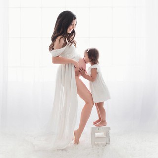 sexy vestidos de maternidad para sesión de fotos de gasa embarazo vestido de fotografía prop maxi vestidos para mujeres embarazadas ropa (1)