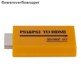 fofs 1080p hd ps1/ps2 a hdmi audio video convertidor adaptador para proyector hdtv hot