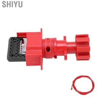 shiyu cable lockout dispositivo de alta temperatura resistente a la corrosión de grado industrial cerradura de seguridad de acero
