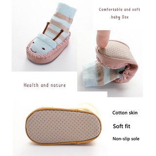 Babyme - calcetines de suela suave para bebé, niños, niñas, antideslizantes (8)