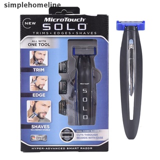 [simplehomeline] Maquinilla de afeitar Personal recargable SOLO táctil inteligente Micro Trimmer hombres afeitadora caliente