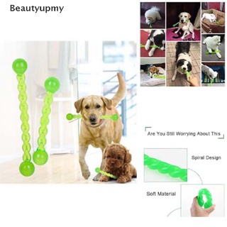 [beautyupmy] perro interactivo molar palo de goma durable dientes herramienta de limpieza perro masticar juguetes divertidos caliente