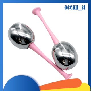 Ocean_si 1 Par Globo De hielo/rollo De enfriamiento Facial/Globo De piel Para enfriamiento Facial/mujer/niña