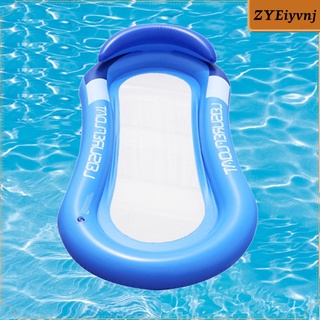 piscina flotador cama hamaca de agua malla flotador flotante tumbona juego cama de aire