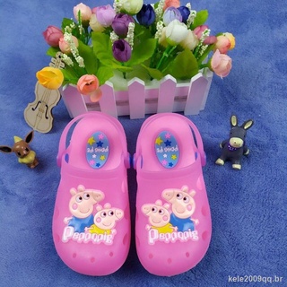 ☈✶Peppa Pig Cool zapatillas bebé niño antideslizante fondo suave