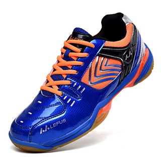 Profesional zapatos de bádminton de los hombres de las mujeres de peso ligero zapatillas de deporte de bádminton cómodo zapatos de tenis antideslizantes zapatillas de deporte de voleibol 5MfF (1)