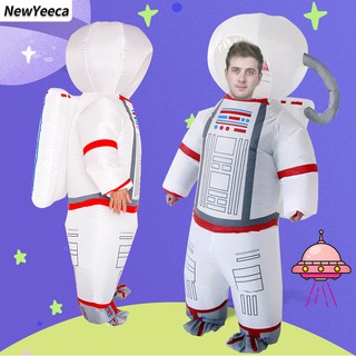 Us Astronaut traje inflable espacio Cosplay Hallowean fiesta niños disfraz de carnaval escenario juego cosmonauta uniforme día de los niños