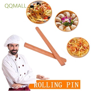 Qqmall - rodillo antiadherente de 5 tamaños, herramientas de hornear, rodillo de masa, cocina, tartas de madera, manualidades, accesorios de cocina