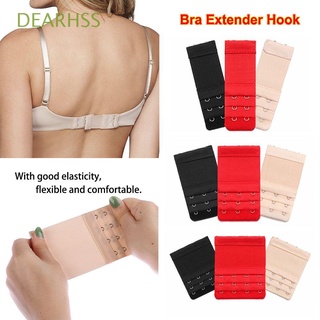 DEARHSS Adjustable Brassiere Strap Women Underwear Extension Bra Extender Hook Maternity Accessories 2/3/4 Hooks 1/3Pcs Bra Buckle/Multicolor