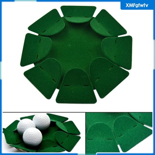 green golf putting taza interior práctica de golf poniendo agujero metal entrenamiento ayudas (7)