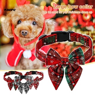 Caere Collar de perro suave Festival de perros Collar decorativo arco resistente al desgaste accesorios para mascotas (2)