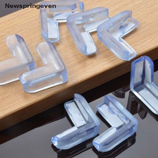 【NSE】 4pcs Silicone Baby Safety Protector Furniture Corner Cover Anticollision Edge 【Newspringeven】