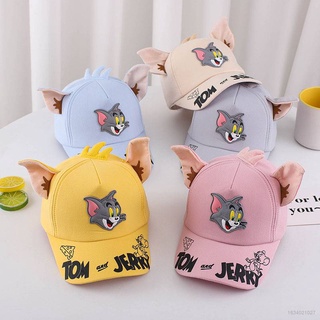 Carton TOM y Jerry gorra de béisbol para niños niña Sunhat pico gorra playa al aire libre todo partido moda gorra regalos