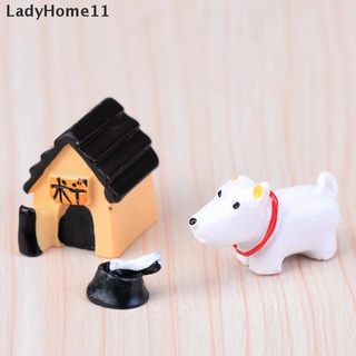 (Hotsale) 1 juego de perro Micro paisaje Bonsai accesorio de jardín estacas decoración nuevo adorno {bigsale}