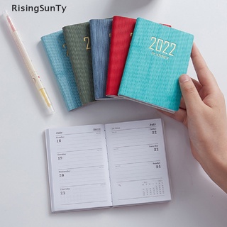 [RisingSunTy] 2022 A7 Mini Notebook 365 Días Portátil Bolsillo Bloc De Notas Diario Planificador Cuadernos Buenos Productos