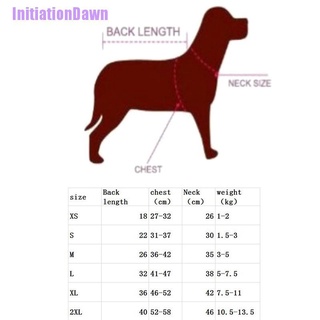 (InitiationDawn) Impermeable Perro Con Capucha Transparente Mascota Ropa Para Mascotas (6)