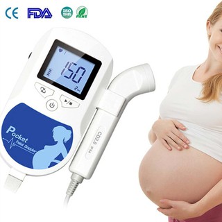 [gel gratis] doppler fetal 2.0mhz/detector de latidos cardíacos/infrarrojos/de casa embarazada/doppler/bebé/monitor de frecuencia cardíaca/manos/bolsillo doppler