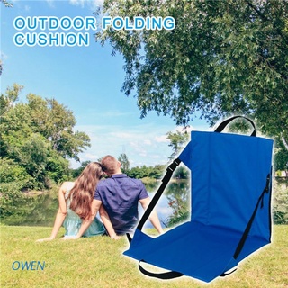 owen - silla plegable portátil para acampar al aire libre, con respaldo, playa