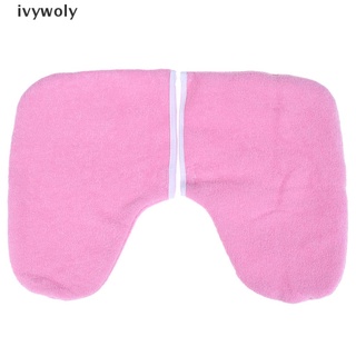 Greedancit 1Pair Paraffin Wax Bath foot Care Foot cover Cloth Spa Pedicure Nursing Pink CL (1)