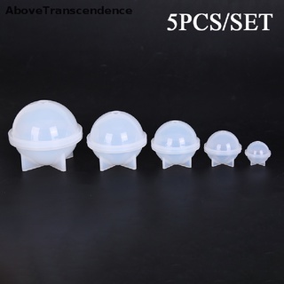 5 pzs/juego de moldes de silicona con forma de bola/molde colgante para pasteles artesanales/herramienta para hornear {bigsale} (1)