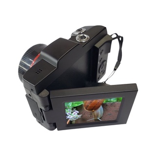 cámara de vídeo digital full hd 1080p 16mp grabadora con lente de gran angular para youtube vlogging (2)