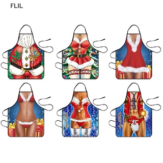 fl Kitchen Sexy Apron Funny Pinafore Cooking Baking For Christmas Apron Party Gifts cl