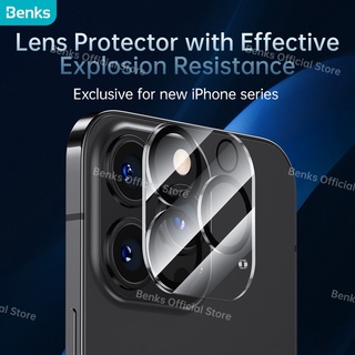 Benks para IPhone 13 Series 2021 0.15 Mm HD integrado lente de cobertura completa Protector de pantalla de vidrio templado a prueba de explosiones resistente a los arañazos