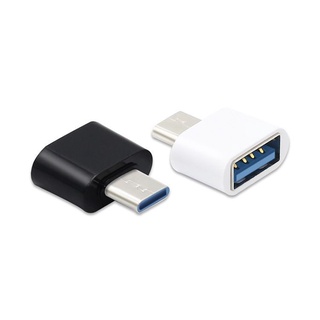 Adaptador USB a tipo C OTG Mini Adaptador USB a tipo C Mini OTG hembra Blanco (5)