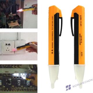 Práctica luz LED AC probador de voltaje eléctrico voltio prueba pluma Detector Sensor 90-1000V