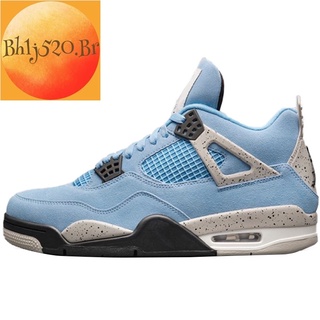 NikeAir Jordan AJ4 Joe 4 College Azul Zapatos De Los Hombres Baloncesto Para Correr Entrenamiento Ofertas Promocionales