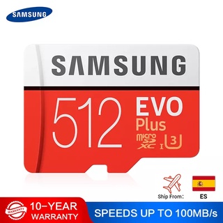 SAMSUNG EVO Tarjeta De Almacenamiento Micro SD 128GB/32GB/64GB/256GB/512GB/U1/U3/Memoria flash/TF /