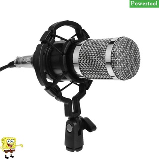 [powertool] BM800 Micrófono De Condensador Dinámico Estudio De Sonido KTV Canto Grabación