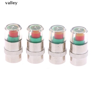 valley 4x medidor de presión de neumáticos de coche indicador de alerta tpms monitorización de la válvula sensor cl