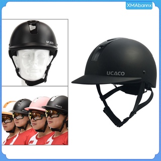 casco ecuestre de protección para niños, equitación, ligero, para nuevos ecuestres, equipo de head gear (7)